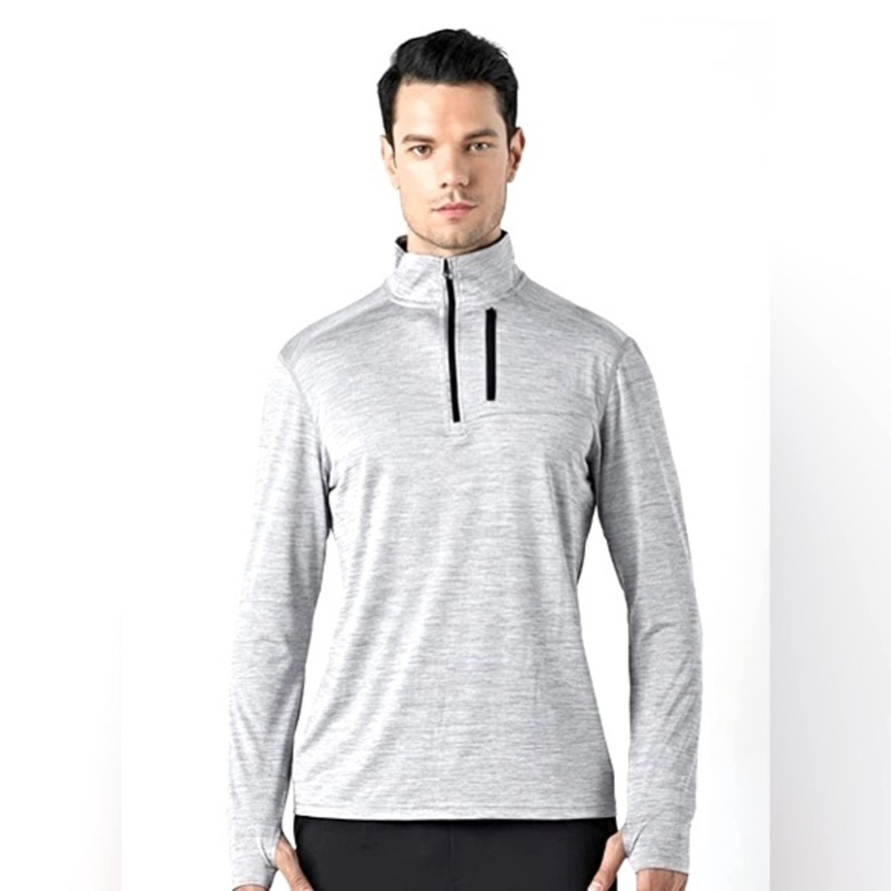 Liberty Pro quarter zip performance pull over with pockets.
